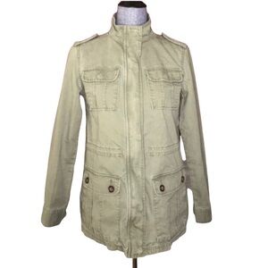 Merona army green utility jacket size Small women S